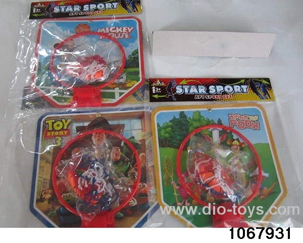 basketball hoop in PP bag with header