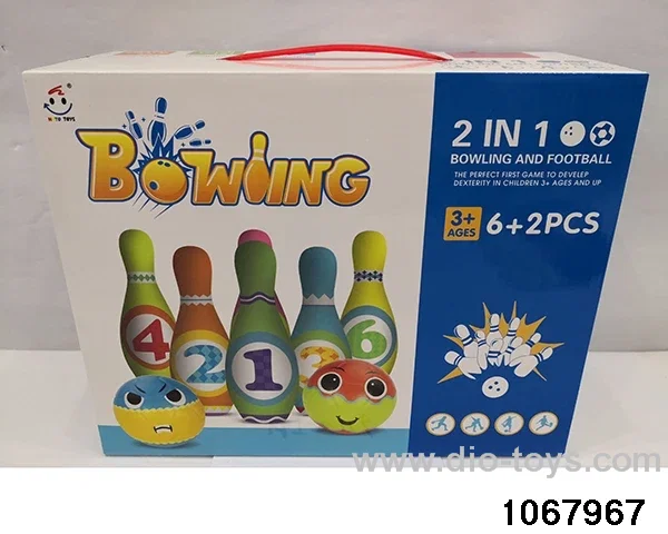 PU Bowling in color box