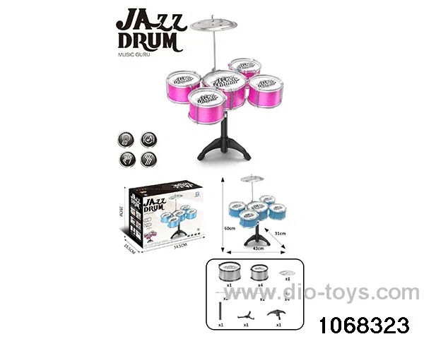 Electroplated 5-drum set (no light, no chair) in color box