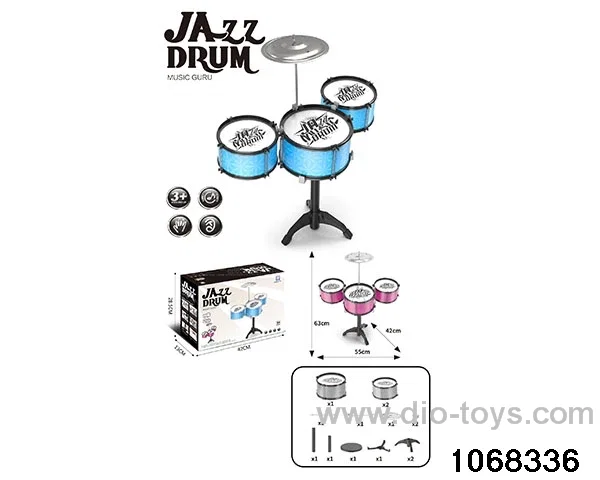 Non-plated 3-Drum Set (no light with chair) in color box