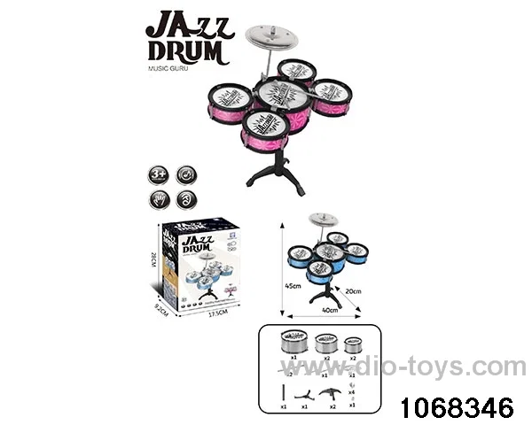 Non-plated 5-drum set (no chair) in color box