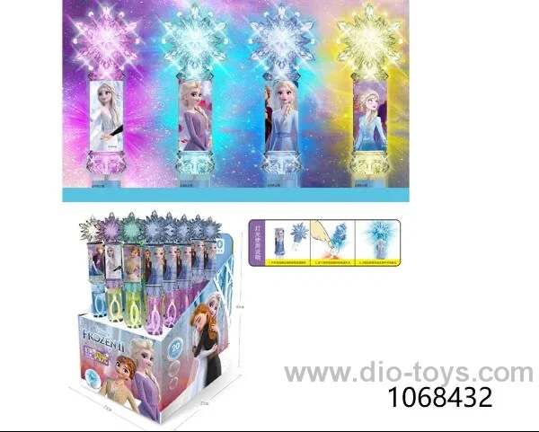 bubble wand with light（20pcs/box）