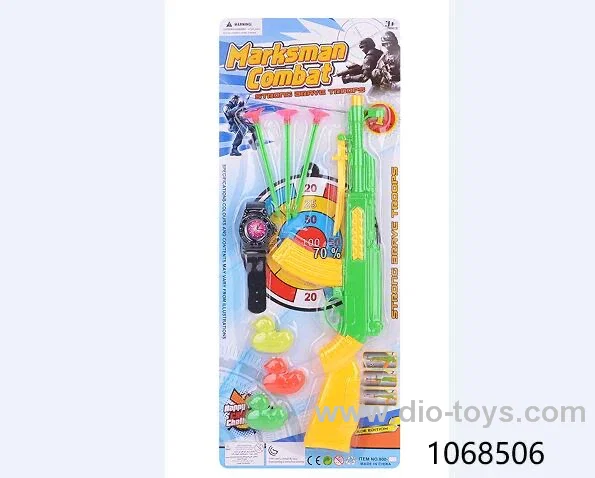 Soft bullet gun