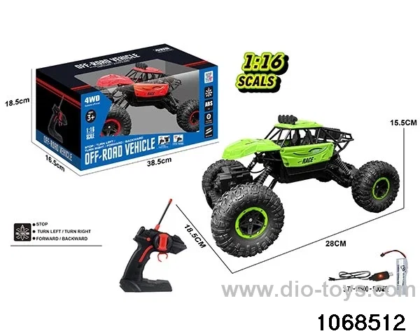 1:16 4WD Climbing RC Car in window box