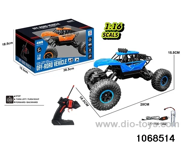 1:16 4WD 27MHZ Climbing RC Car included battery