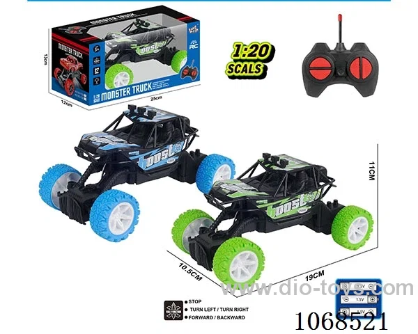 1:20 4ch Climbing RC Car with light in window box