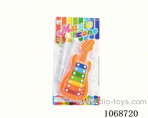 Guitar 7 tone percussion