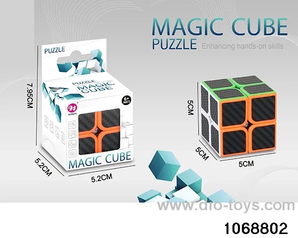 Rubik's cube in window box