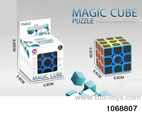 Rubik's cube in window box