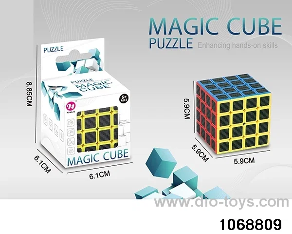 Rubik's cube in window box
