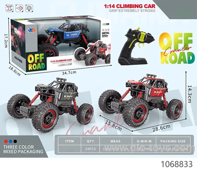 1:14 RC Cars in Window Box