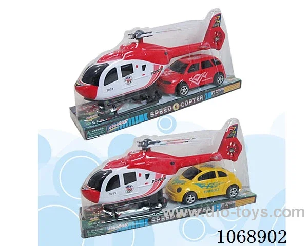 Pull-back plane + car