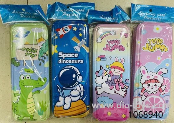 20*7.5*3cm  Pencil case/4 asstd
