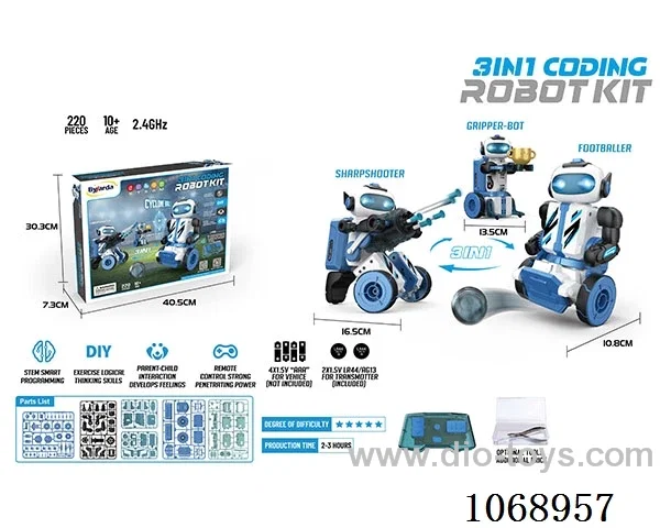 3-in-1 programming robots_x000D_
(Programming version)