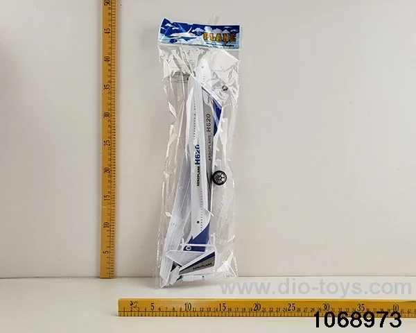 Inertial light aircraft with sound in opp bag