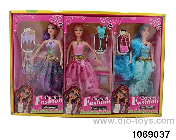 11 inch doll with light and music in display box