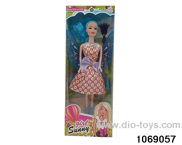 11 inch doll in window box
