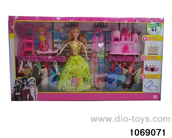 11 inch doll in window box