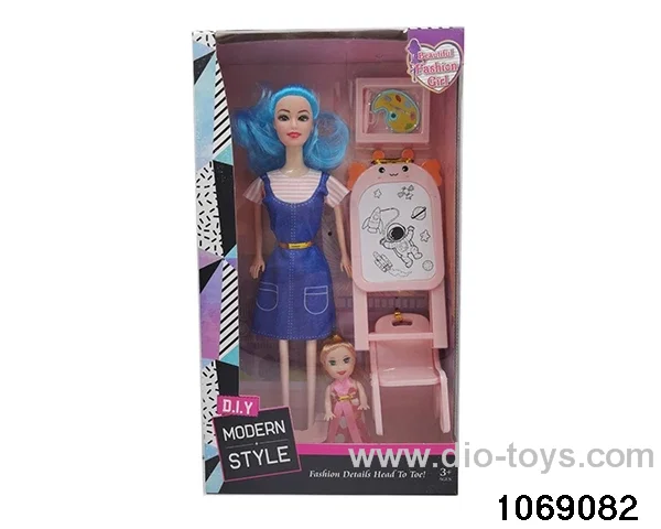 11 inch doll in window box