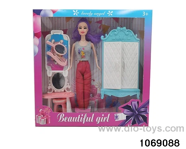 11 inch doll in window box