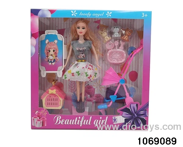 11 inch doll in window box
