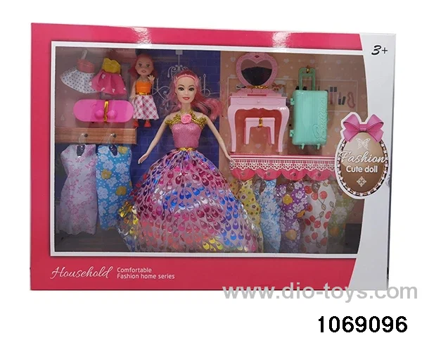 11 inch doll in window box