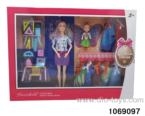 11 inch doll in window box