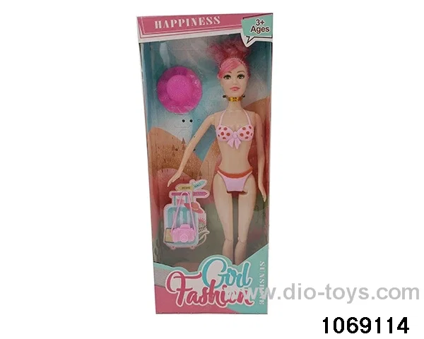 11 inch doll in window box