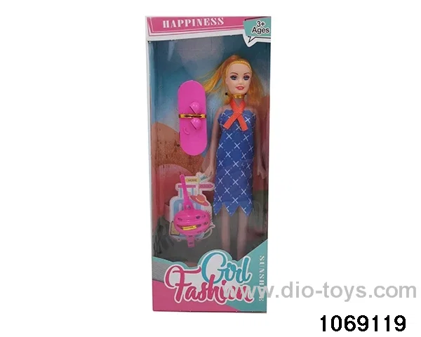 11 inch doll in window box