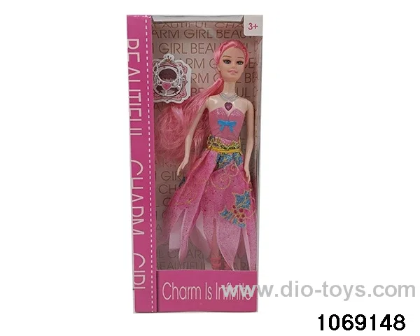 11 inch doll with light and music in window box