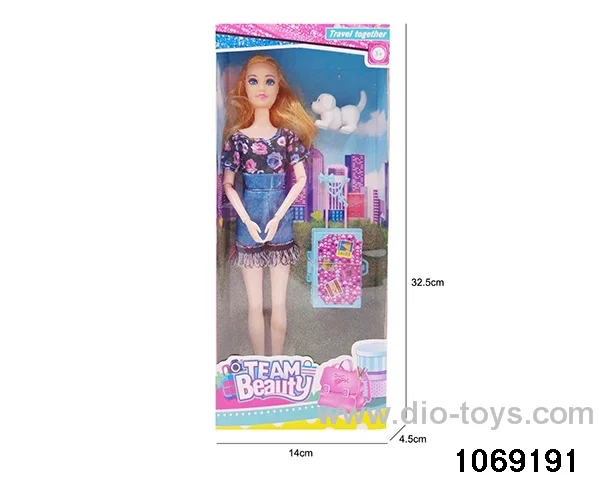 11 inch doll in window box