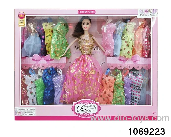 11 inch doll in window box