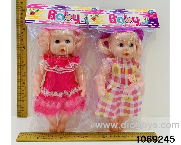 12 inch doll with IC in PP bag with header