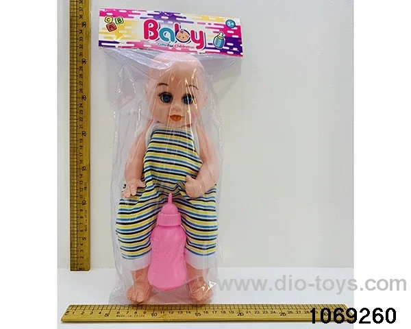 18 inch doll with IC in PP bag with header