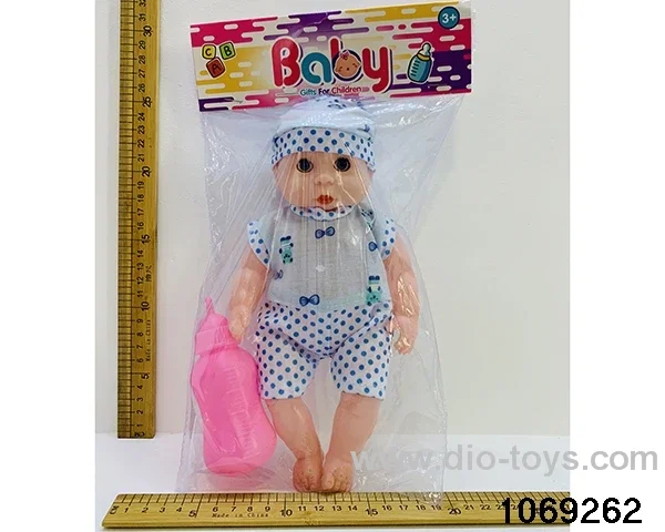 12 inch doll with IC in PP bag with header