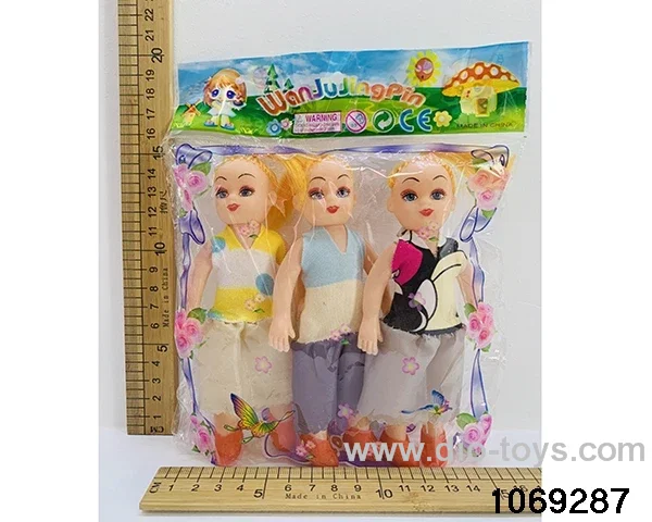 6 inch doll in opp bag