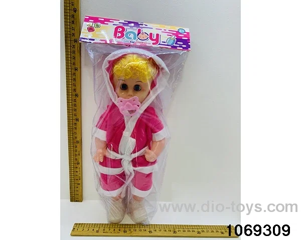 18 inch doll with IC in PP bag with header
