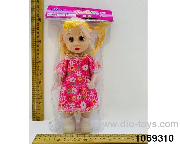 10 inch doll with IC in PP bag with header