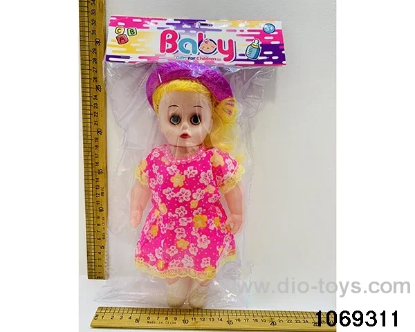 12 inch doll with IC in PP bag with header