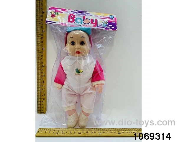12 inch doll with IC in PP bag with header