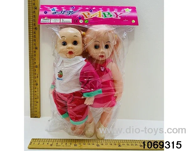 12 inch doll with IC in PP bag with header