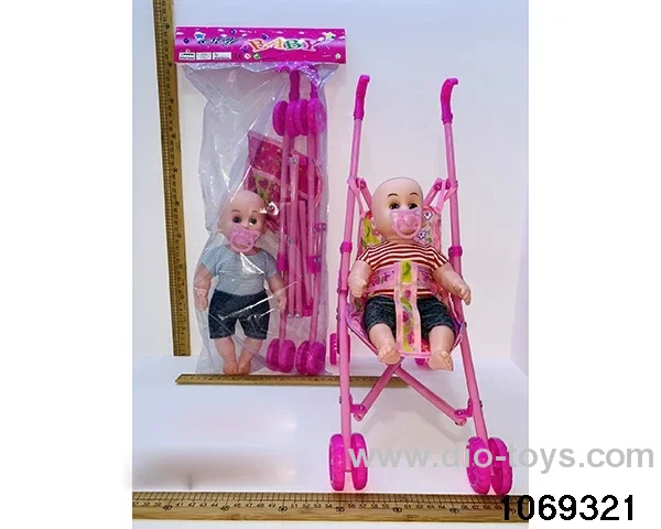 12 inch doll with IC in PP bag with header
