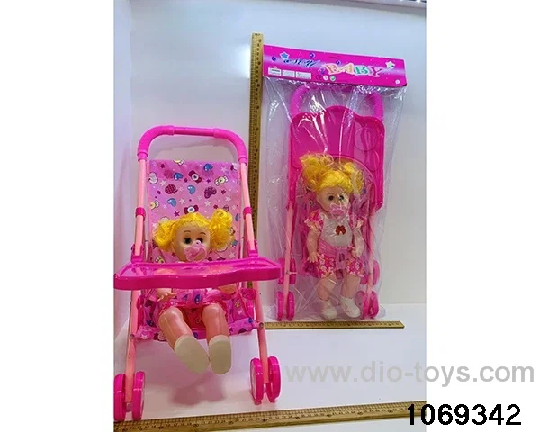 18 inch doll set in PP bag with header