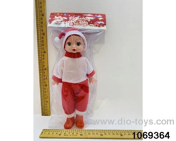 12 inch doll in pe bag with header