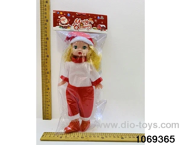 12 inch doll in pe bag with header