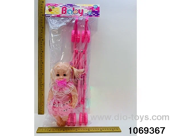 12 inch doll with IC in pe bag with header