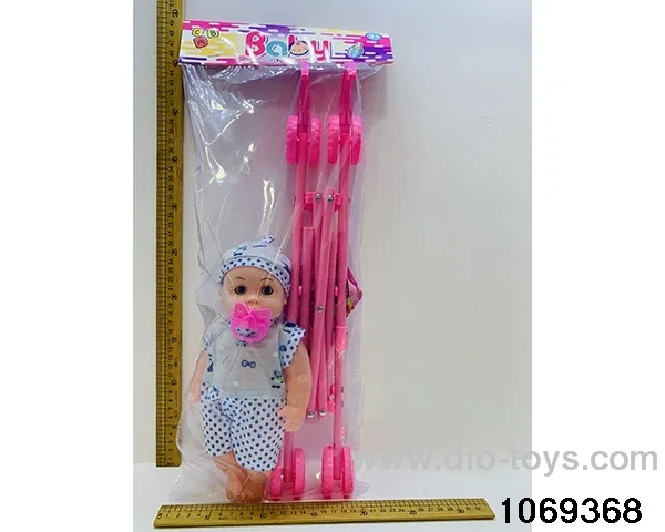 12 inch doll with IC in pe bag with header