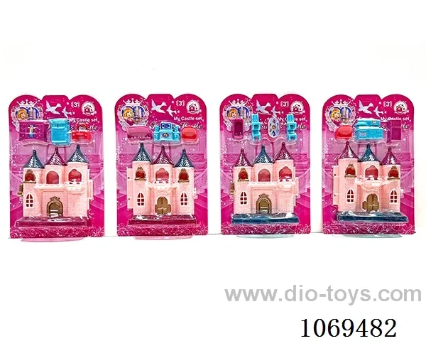 castle in blister card