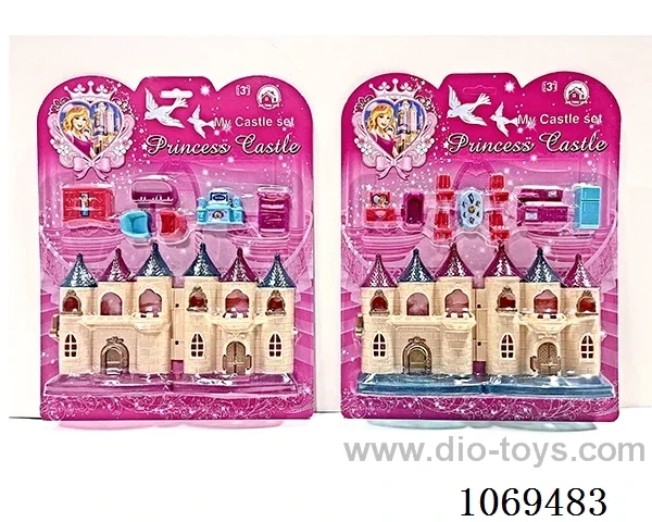 castle in blister card