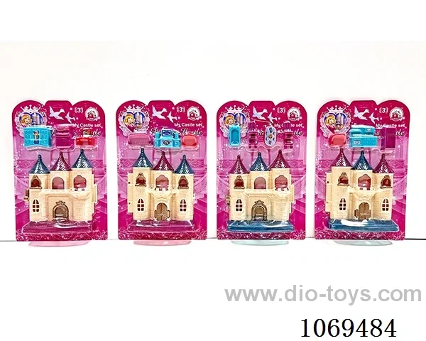 castle in blister card